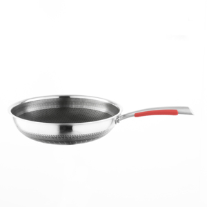 Padella a Tre Strati in Acciaio Inox, Compatibile con Induzione, Lavabile in Lavastoviglie e Utilizzabile in Forno, Manico Anticalore, Adatta a Tutti i Tipi di Cottura - Product Image 4