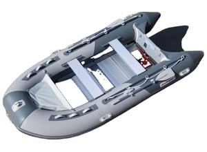 Thuyền cao tốc thể thao vỏ cứng Hypalon 3,8m của Trung Quốc, có động cơ, kiểu xuồng hơi, dành cho hành khách - Product Image 4