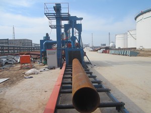 <span class=keywords><strong>Machine</strong></span> résistante Offre Spéciale de grenaillage de tuyau d'acier d'éraflure d'alliage résistant utilisé pour le nettoyage de tuyau - Product Image 2