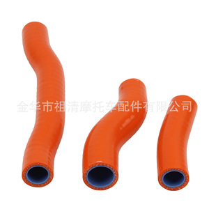 Manguera de refrigerante de silicona Zuqing para motocicleta SRH005, manguera de carreras naranja KTM-004 - Product Image 5