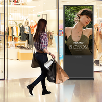 Kiosque à écran tactile Adroïde Sysrtem Écran d'information 42 50 55 65 75 pouces HD Slim Led Affichage publicitaire capacitif infrarouge vertical
