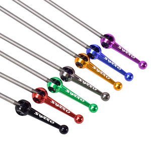 Swtxo 49g Phụ tùng xe Đạp Hợp kim titan tháo nhanh trục trước sau xiên bánh xe xiên bánh xe đạp - Product Image 1