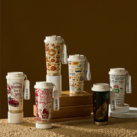 Grosir Pabrik Tumbler Mobil Stainless Steel 17oz dengan Sedotan, Tahan Panas & Dingin, Mug Kopi Travel Estetis Tinggi