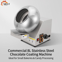 XL-Food Grade Stainless Steel Coating Machine, Sugar Chocolate Coating Equipment for Peanut, Nut & Candy Production