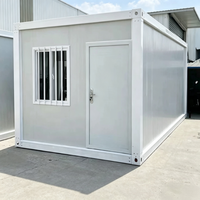 Maison en conteneur modulaire à faible coût, design en acier plat, démontable, pour logement temporaire des travailleurs
