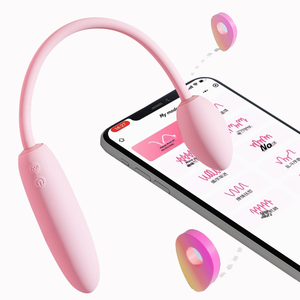 Vibratore Telecomandato Personalizzato per il Piacere Femminile, Massaggiatore Multivelocità con Doppia Vibrazione per Punto G - Product Image 1