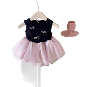 Child Star Circle Girl's Tulle Dress Sleeveless O-Neck Princess Birthday Outfit For 1 Year Old Baby Flower Girl Dress - Product Image 5