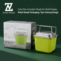 Seau à glace isotherme double paroi en acier inoxydable 2,5 L, qualité alimentaire, écologique, anti-fuite, pour vente en gros OEM