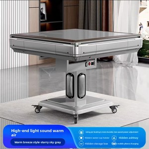 Factory Wholesale New Automatic Home <b>Folding</b> Mute Mahjong <b>Table</b> Machine Dual-Use Metal Modern Minimalist Automatic <b>Folding</b> Desig - Product Image 4