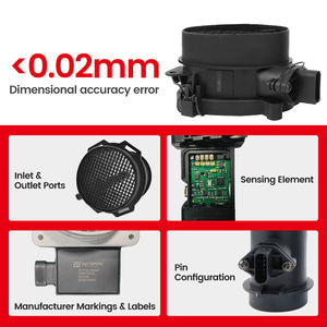 มาสเอฟมิเตอร์ (Mass Air Flow Meter) สำหรับรถปอร์เช่ 911 บีเอ็มดับเบิลยู ซีรีส์ 3 5 เมอร์เซเดส-เบนซ์ ซี อี คลาส ขายส่งจากโรงงาน คุณภาพสูง เซ็นเซอร์วัดอัตราการไหลของอากาศ (MAF) - Product Image 3