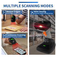Lecteur de codes-barres portable JR SL4208BZ 1D 2D, scanner de codes-barres USB filaire, lecteur de codes QR pour la lecture de codes-barres pharmaceutiques