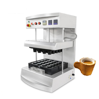 Machine à gaufres comestibles de qualité alimentaire pour la fabrication de tasses à thé et de tasses à café en biscuits comestibles