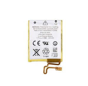 Batterie pour <span class=keywords><strong>iPod</strong></span> <span class=keywords><strong>Nano</strong></span> <span class=keywords><strong>6</strong></span> 6e A1366 616-0531 3.7V - Product Image 3