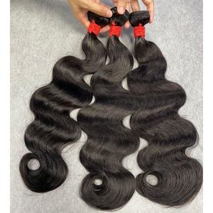 Vendeur vierge 30 pouces cambodgien brésilien indien brut vietnamien cuticule aligné Extensions de cheveux de haute qualité cheveux humains - Product Image 3