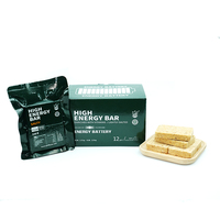 Barrita Energética BDH con Sabor a Pimienta Salada, Galletas Comprimidas MRE, Textura Dura, Sabor Dulce, Empaquetado en Caja y Bolsa