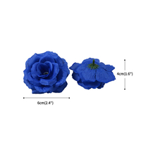 Großhandels preis Künstlicher Blumen kopf 3,14 Zoll Seiden rose Für Hochzeit Geburtstags feier Blume Wand Kopf bedeckung