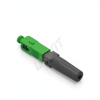 Cable de caída FTTH de alto rendimiento, conector rápido de fibra óptica, montaje de campo, SM SC, APC, SC, UPC