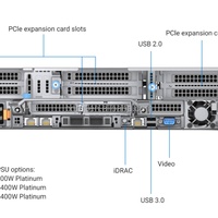 Serveur Dell PowerEdge R7525 en gros, type rack, 24x2.5 Intel Xeon, avec mémoire DDR4, disque SSD ou HDD de 2 To, disponibilité en stock