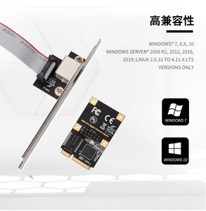 Tarjeta Ethernet Gigabit Interna Mini PCIe I210AT con Puerto RJ45 Único de 1000Mbps, Compatible con PXE WOL para PC Industrial de Alto Rendimiento - Product Image 4