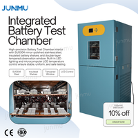 Junmu 80L 280L EV elektronik laboratuvarı ve havacılık kullanımı için akıllı pil Test odası sıcaklık ve nem simülasyonu