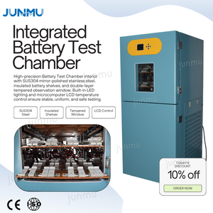 Junmu 80L 280L Intelligente Batterie <span class=keywords><strong>test</strong></span> kammer Temperatur-und Feuchtigkeit simulation für EV-Elektronik labor und Luft-und Raumfahrt - Product Image 4