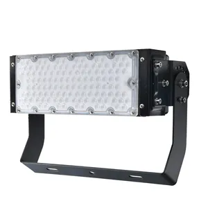 Gute Qualität Slim 100 W 200 W Ip65 wasserdichte magnetische Spur hohe Masse modulare Led-Flusslichter für Fußballstadion