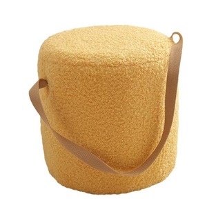 Wholesale Living Room Furniture Shoe Changing Stool Modern Lamb Fern Children's Stool Simple Modern <strong>Small</strong> <strong>Footstool</strong> Portable - Product Image 5