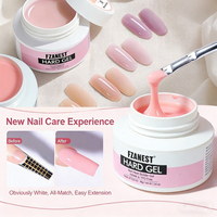 Gel de construction pour ongles FZN TPO Free 38g, Gel de construction à marque privée, Gel de construction rapide, Vernis semi-permanent UV