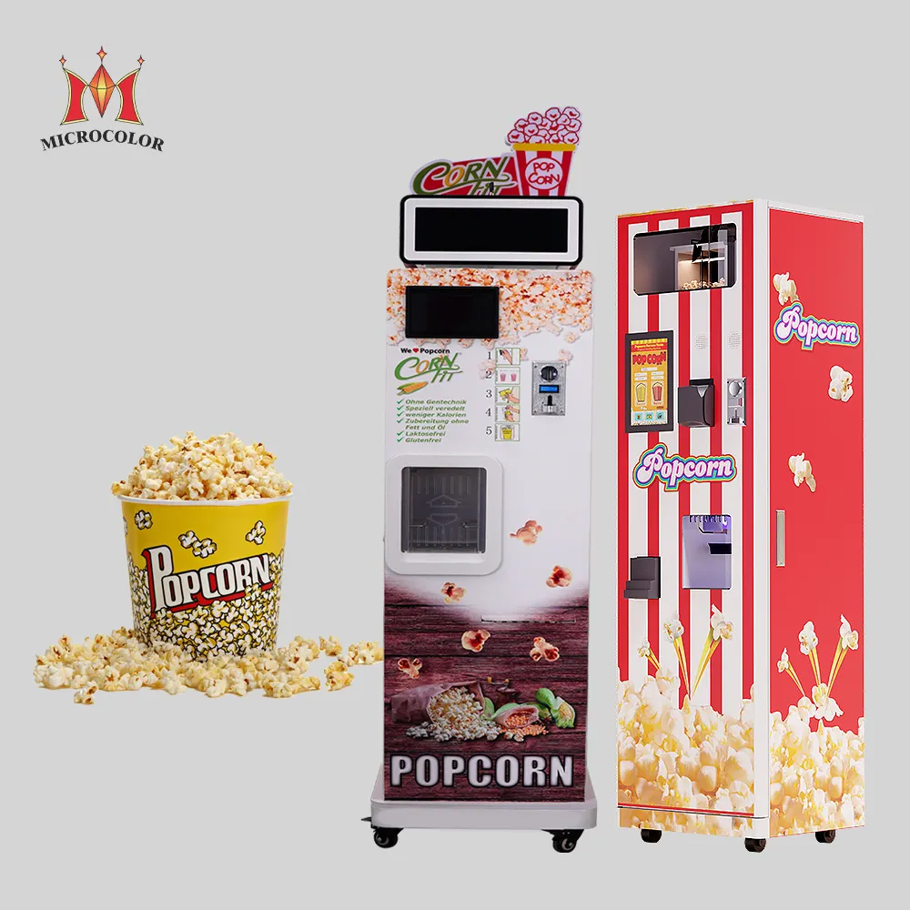 Migliore vendita automatico Popcorn Maker cinema/Bar/Popcorn fare distributore automatico