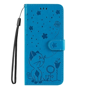 Funda de cuero PU con billetera de gato bonito para OPPO <span class=keywords><strong>A1</strong></span> 5G A98 5G/F23 5G, para Sony Xperia 10V funda de tarjeta de crédito - Product Image 5