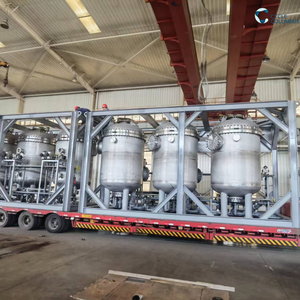 Hochwertiger OEM 316L Edelstahl Industrieller Skid-Montierter Lagertank Druckbehälter ASME-Zertifiziert Komplettes Skid-System - Product Image 4