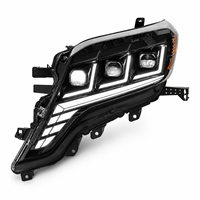 Nouveau phare de voiture pour Toyota Land Cruiser Prado 2014-2017, amélioration des feux avant, lampes LED DRL, pièce auto, phare avant