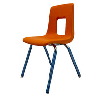 Mobilier scolaire solide Chaise à trous carrés en plastique Chaises d'université