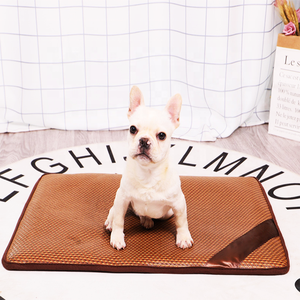 Lavable colchón perro cojín caja jaula cachorro cama cojín del animal doméstico perro gato planta de fibra de alfombra - Product Image 1