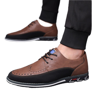 UP-5673r Kích Thước Lớn <span class=keywords><strong>52</strong></span> 53 Mùa Thu Mùa Đông Mùa Xuân Người Đàn Ông Giản Dị Trượt Trên Giày Cao Su Thoáng Khí Duy Nhất Thoải Mái Ăn Mặc Phẳng Sneakers - Product Image 4