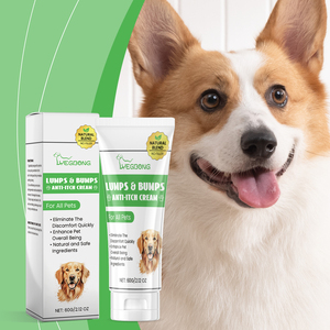 <span class=keywords><strong>Crème</strong></span> Apaisante Naturelle Contre les Démangeaisons pour Animaux – Baume Cicatrisant Doux pour le Traitement des Peaux Irritées de Chiens et Chats - Product Image 2