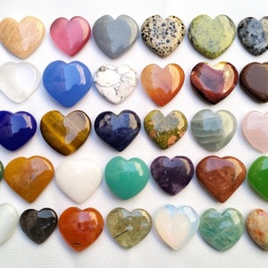 Corazones de Cristal Curativos, Opciones de Corazones de Piedras Preciosas para Regalo, Amor, Paz, Protección Energética, Suerte, Cristales Pulidos Tallados a Mano - Product Image 5