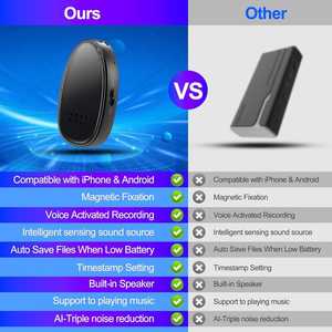 Altavoz Z21 con Reproductor MP3, Batería de Ultra Larga Duración, Control por Voz Inteligente, Reducción de Ruido y Grabadora de Voz - Product Image 3