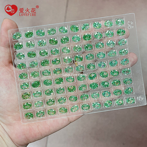 Pengiriman cepat raiba warna grosir batu permata longgar <span class=keywords><strong>Oval</strong></span> potongan berseri batu zirkon 4K rusak potongan es zirkonia sintetis - Product Image 4