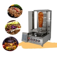 Équipement de boulangerie turc électrique de BBQ de gaz de Rotation automatique commerciale Donner Kebab Machine pour Sharma