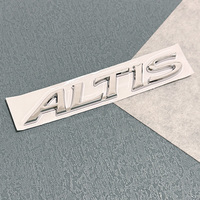 Autocollants de carrosserie de voiture de luxe en plastique ABS, emblèmes de coffre arrière pour ALTIS LOGO, haute qualité