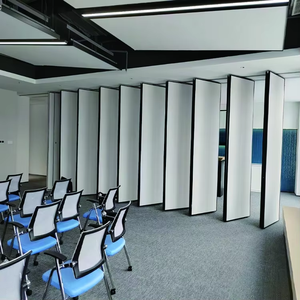 Panel de Pared Divisoria Acústica Flexible para Escuela, Hospital, <span class=keywords><strong>Hotel</strong></span>, Panel Plegable de Madera para Oficina - Product Image 2