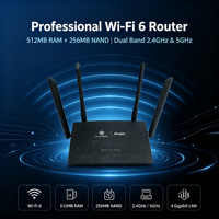 Routeur WiFi 6 RG-MA2862 avec ventilateur de refroidissement actif AX1800 Gigabit 4 ports Quad Core 512 Mo de RAM EasyMesh pour la maison