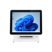 Machine POS Tactile Tout-en-un 15/17 Pouces pour Point de Vente, Caisse Enregistreuse Professionnelle pour Commerce de Détail, Salon