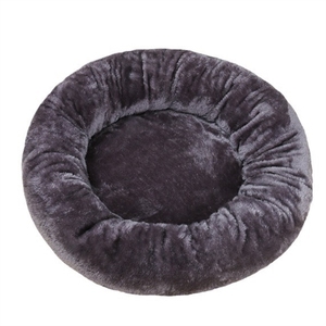 Arctic Fleece <strong>Dog</strong> <strong>Bed</strong> for Small Pets Floral Pattern <strong>Soft</strong> Glass Cage Four Seasons Warm Cushion Round Short Pet House - Product Image 4