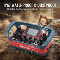 Válvulas Hidráulicas Proporcionales Inalámbricas Universales de 12V 24V IP65/IP66 a Prueba de Agua con Alcance de 500m, Control Remoto NM-034, Metal y Plástico