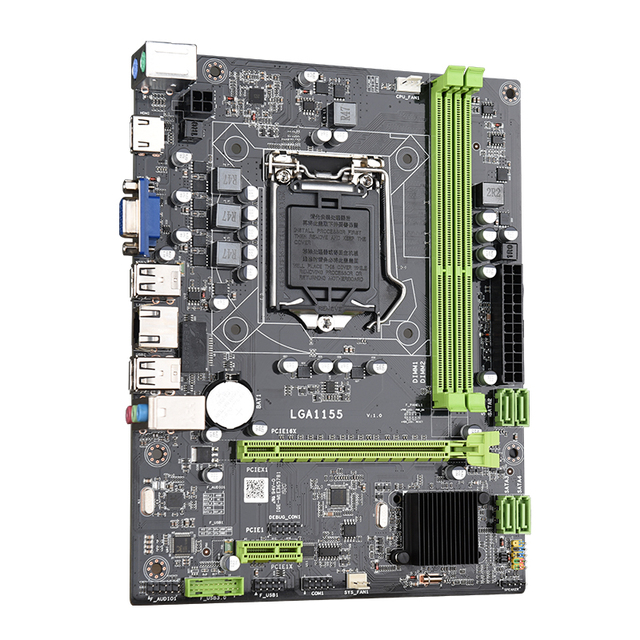 H61 Motherboard 1155 Socket Intel Desktop Motherboard for Sale