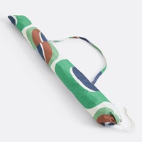 Parasol de plage et de patio portable avec chaise, personnalisable avec logo, à baleines en fibre de verre, inclinaison réglable, pare-soleil et coupe-vent, idéal pour pique-nique, vente en gros