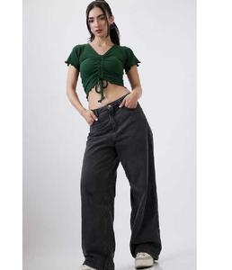 Débardeur court en coton extensible pour femmes, doux, léger, respirant, séchage rapide, activités de plein air estivales, décontracté, superposé, tendance - Product Image 2