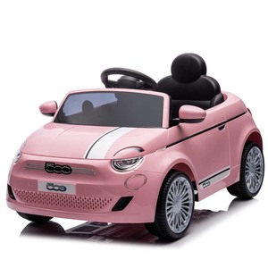 Coche de Juguete Eléctrico <span class=keywords><strong>Fiat</strong></span> <span class=keywords><strong>500</strong></span> con Licencia Oficial, de Plástico, con Batería de 6V, Certificado CE, para Niños de 2 a 4 Años, Unisex - Product Image 1